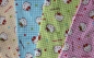 Preview: KITTY-1-4   Baumwollstoff versch. Farben